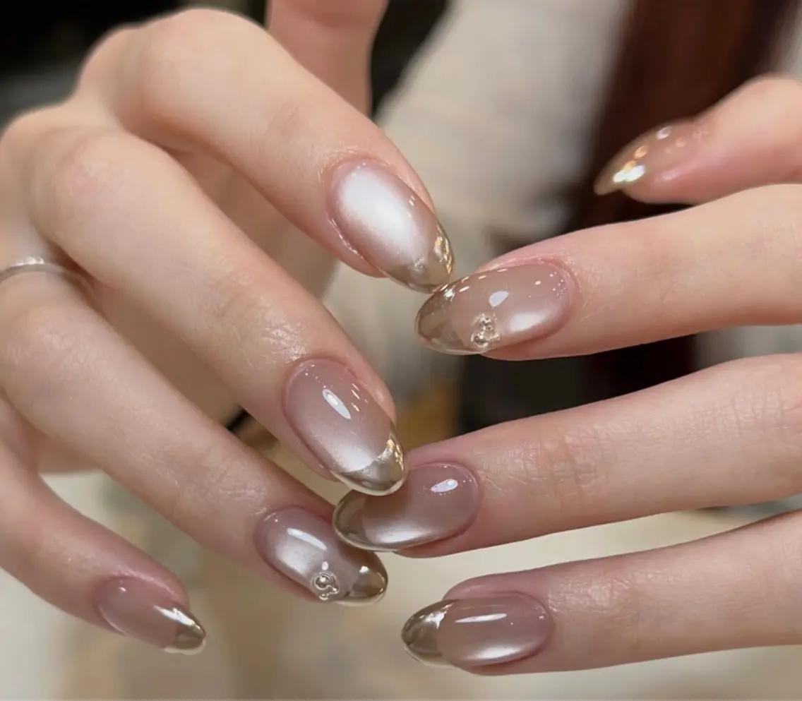 ネイル ハンドネイル ハンドケア 🍑 momo_nailのネイルデザイン