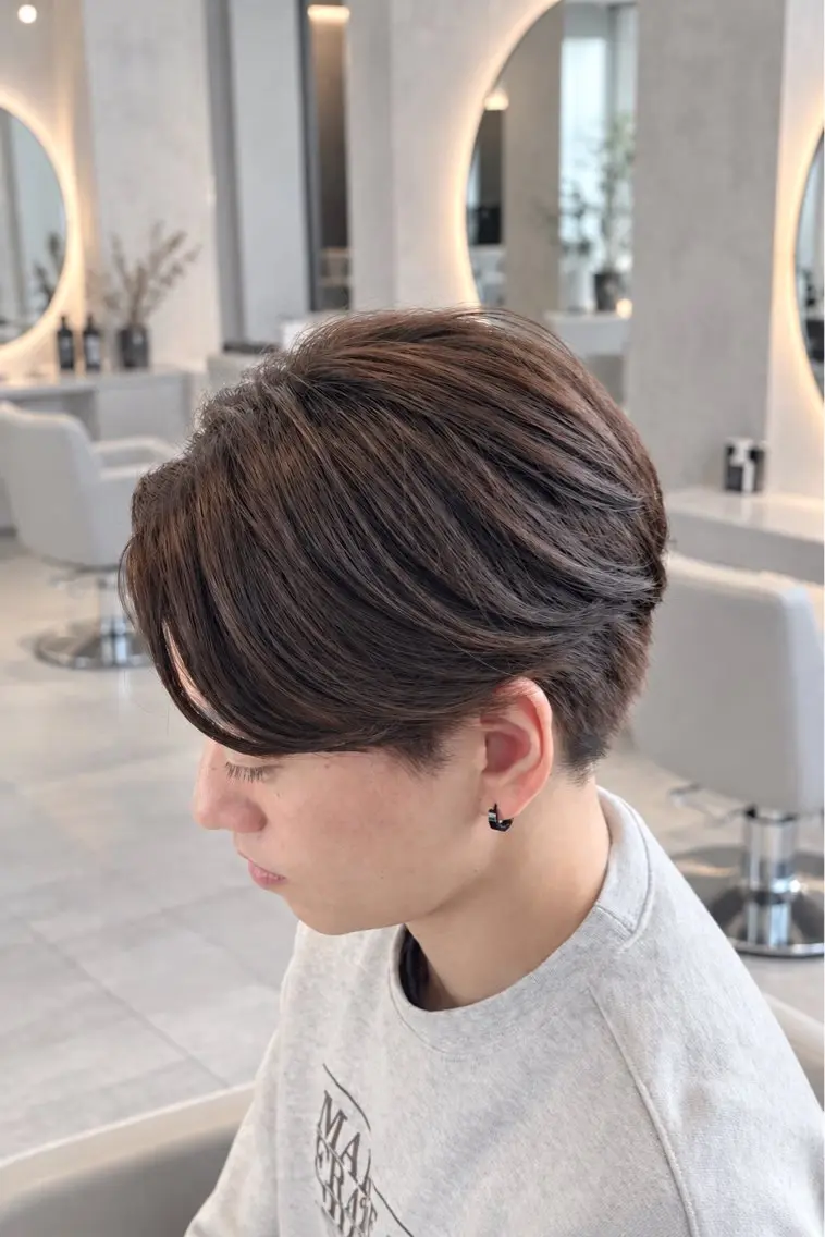 ショート カット パーマ LUNEA🌙廣瀬 智志のヘアスタイル