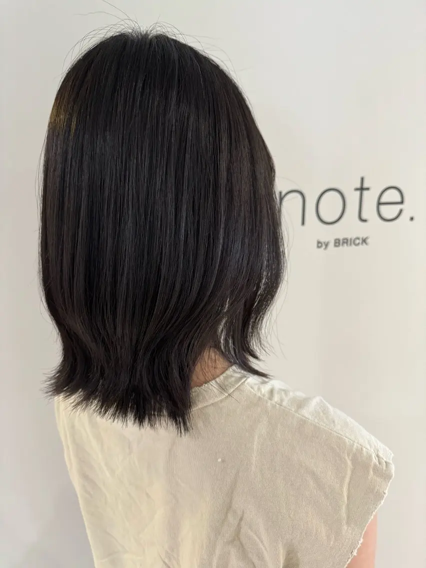 ミディアム miyu .のヘアスタイル