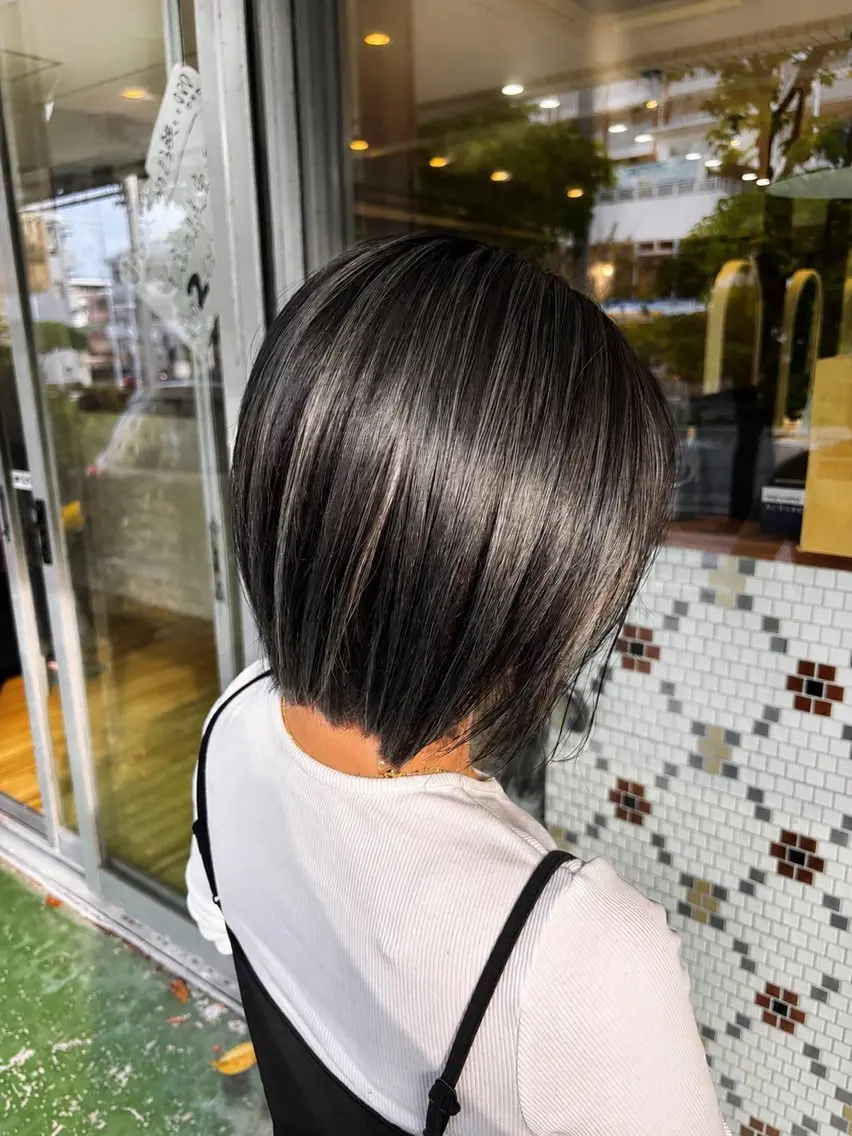 ショート カラー ヘアカラー トリートメント RYO ☆のヘアスタイル