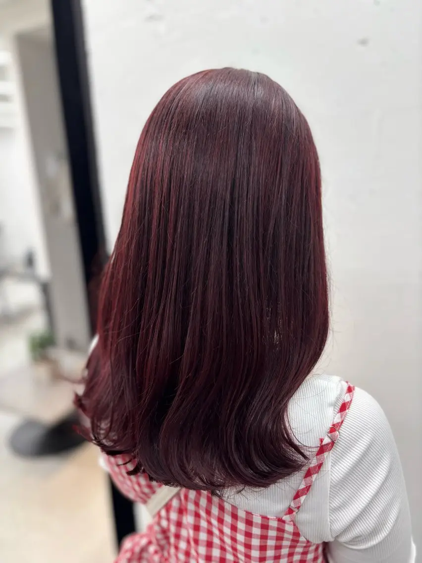 【4月限定🌸】カット+ダメージレスカラー+補習トリートメント ¥6,000の写真