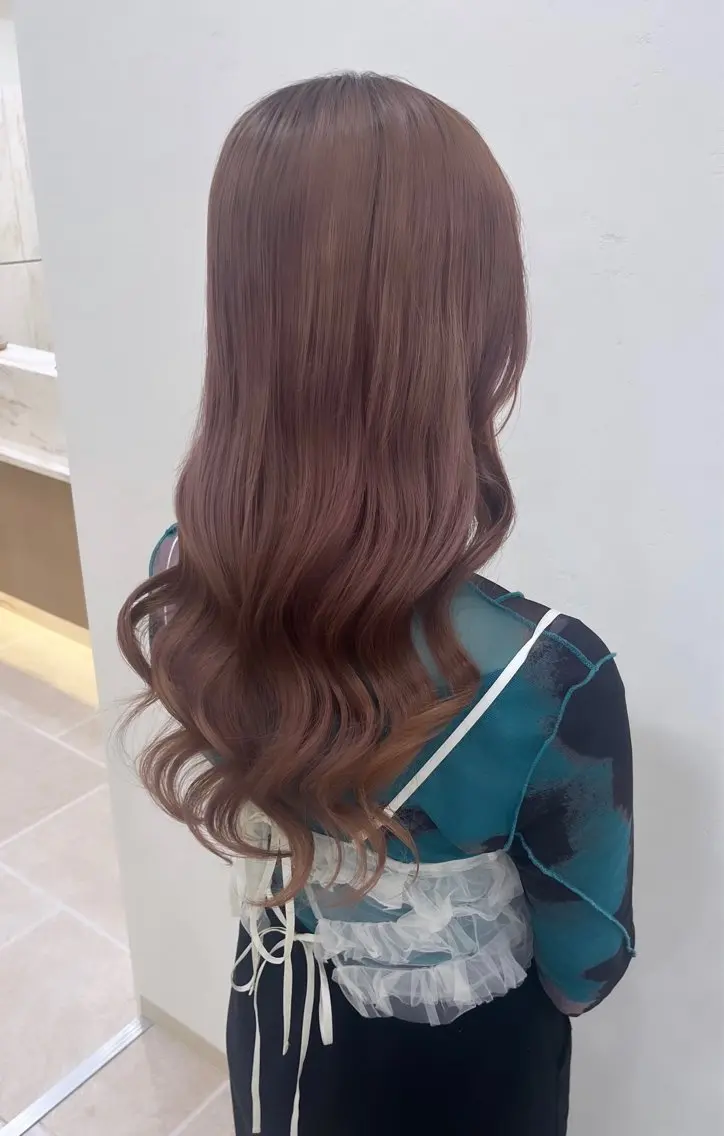 ロング ヨシンモリ 韓国風ヘア Ayaka まつパモデル募集のマツエク・マツパデザイン