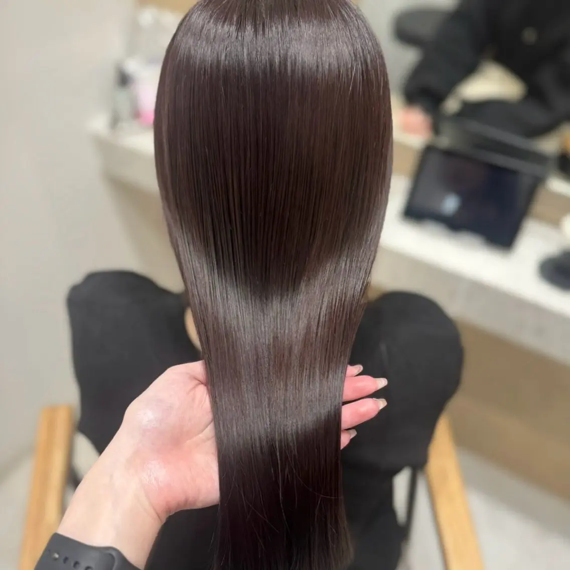 セミロング カラー カット ヘアカラー トリートメント 🌜美髪矯正/艶髪 /ボブ/こころ🌛のヘアスタイル