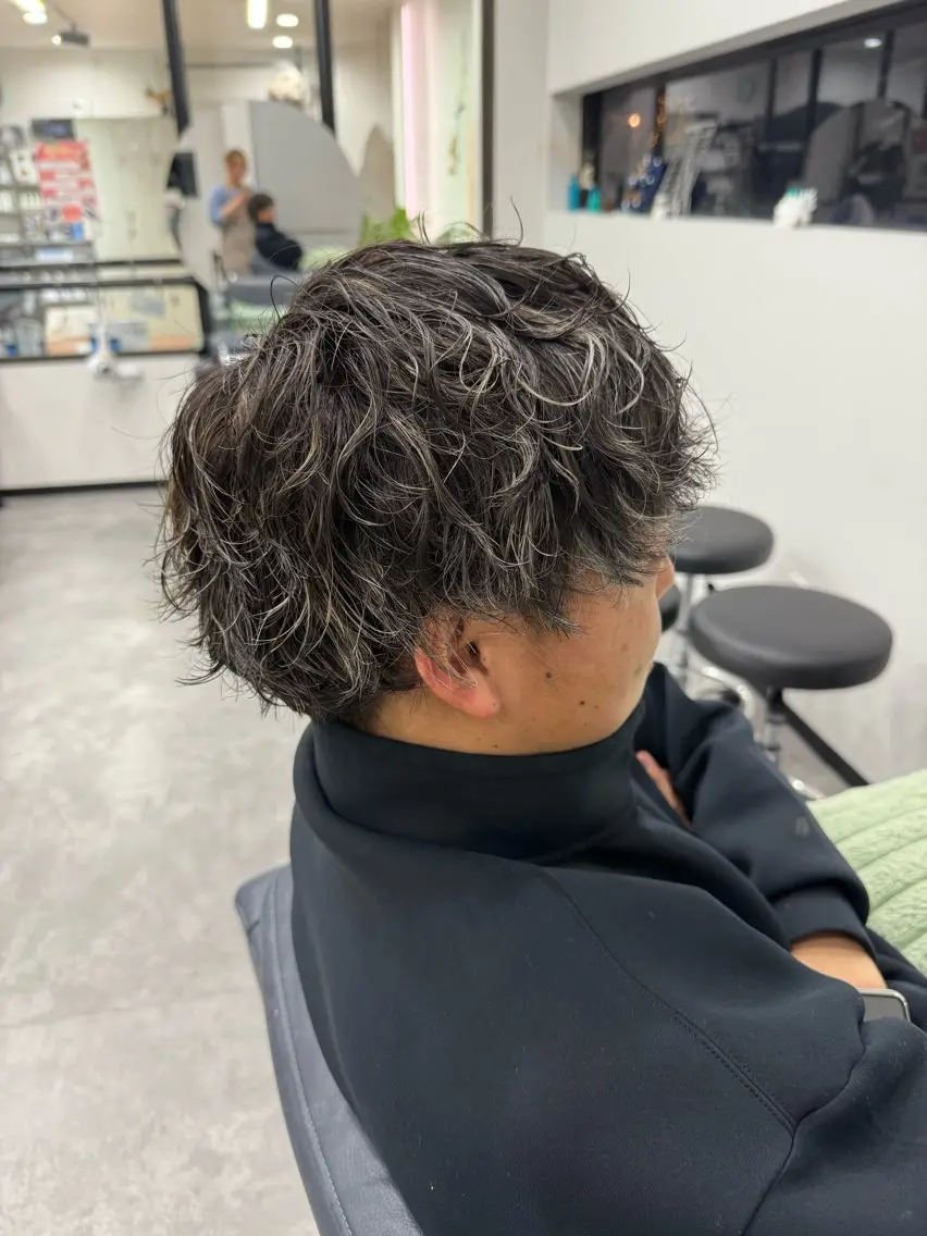 メンズ カット パーマ Ayaka メンズモデル募集中のヘアスタイル