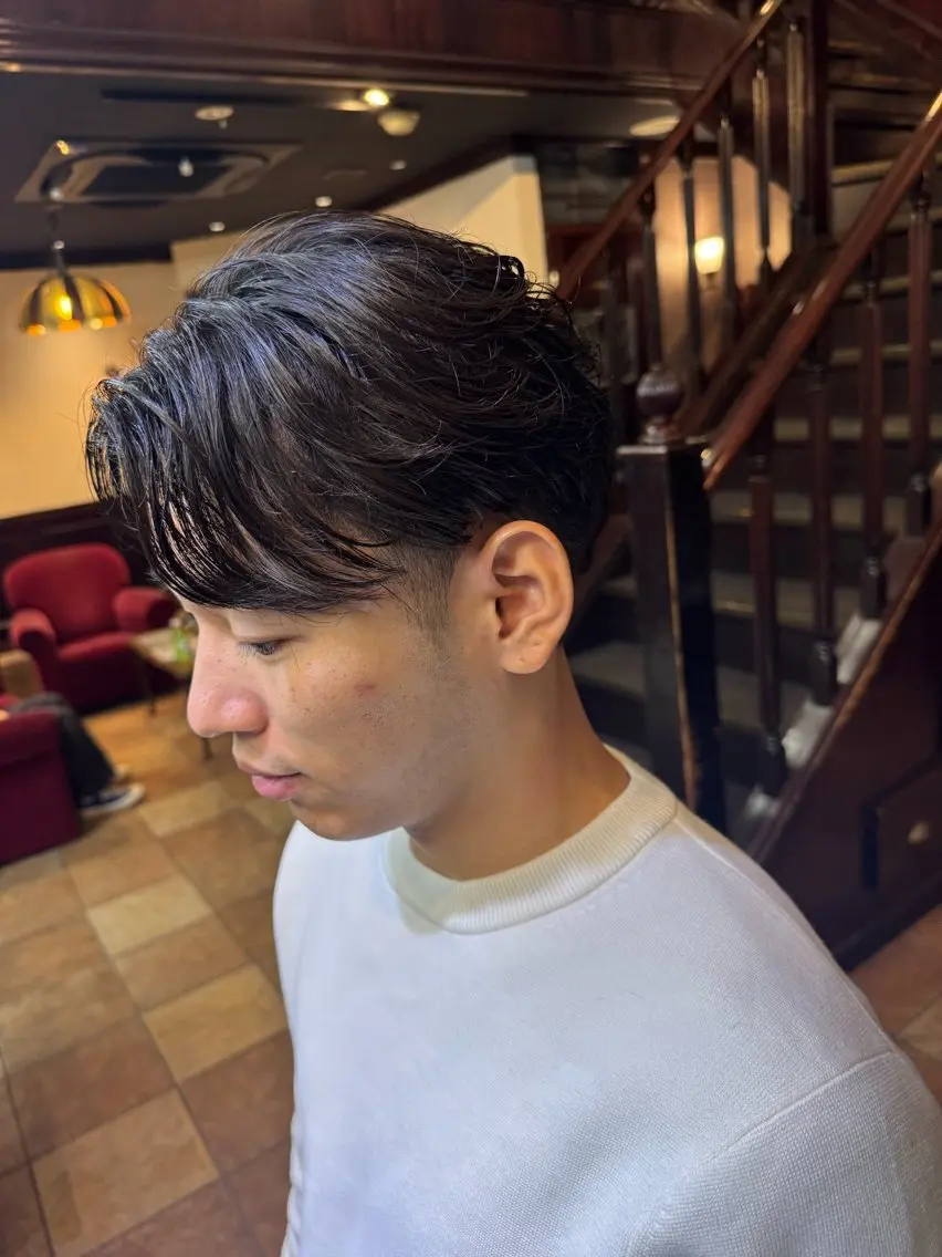 ショート メンズ カット 鈴木結花/立川美容師 /お悩み解決型美容師のヘアスタイル