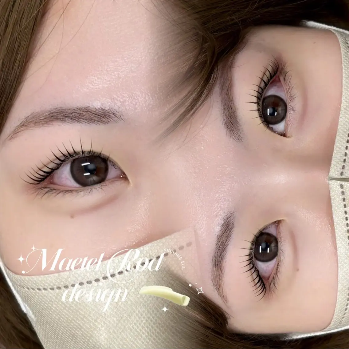 マツエク・マツパ マツパ tia.名駅店 yui⠀ ⠀ ⠀のマツエク・マツパデザイン
