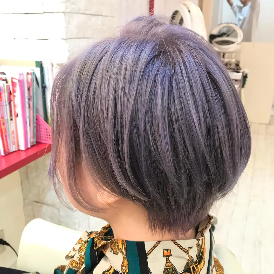 ショート カラー 櫻井 なんなのヘアスタイル