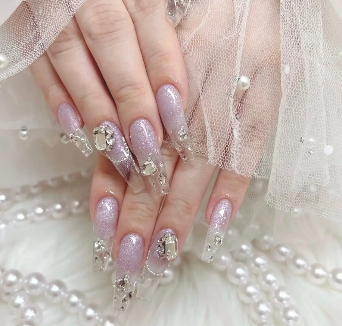 ネイル 長さ出し Mi nailsのネイルデザイン