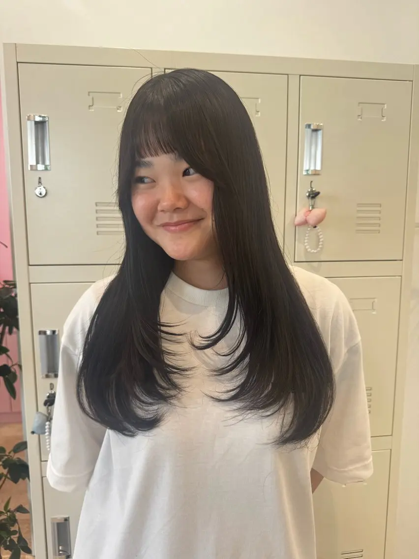 ロング ハイトーン/艶 ♡ayana♡のヘアスタイル