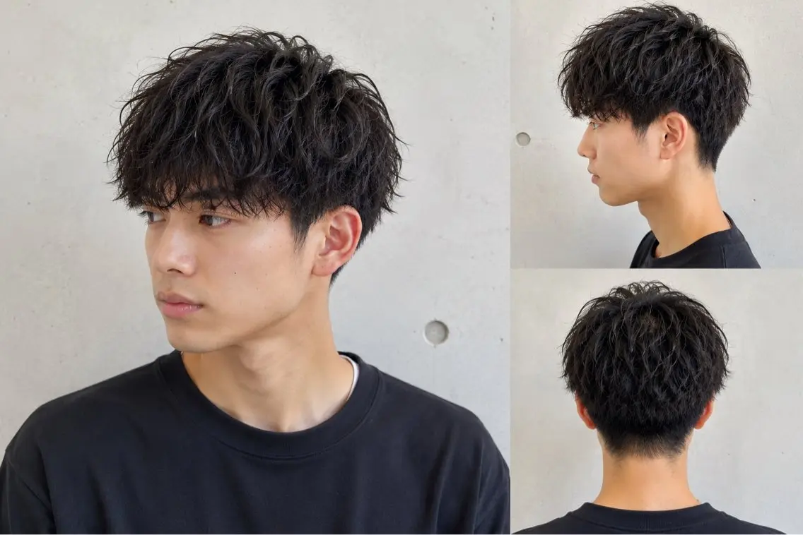 ショート パーマ 🐣無料カット🐣 こばやし なおのヘアスタイル