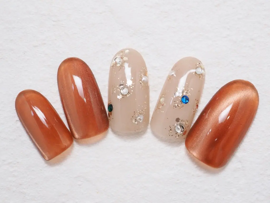 ネイル ハンドネイル CHIC nail /目黒/パラジェルのネイルデザイン