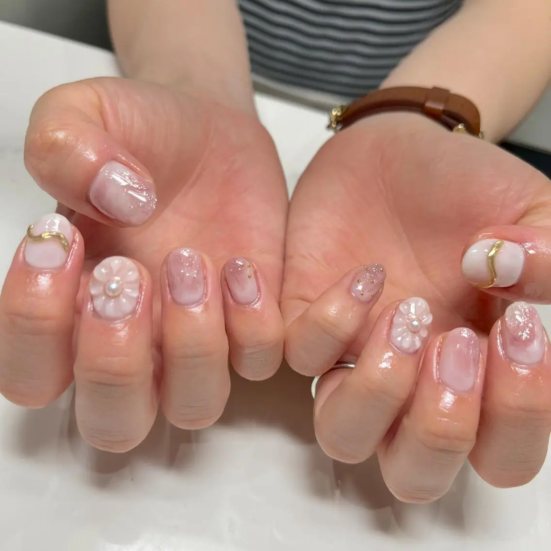 ネイル ハンドネイル Fairy 若月のネイルデザイン