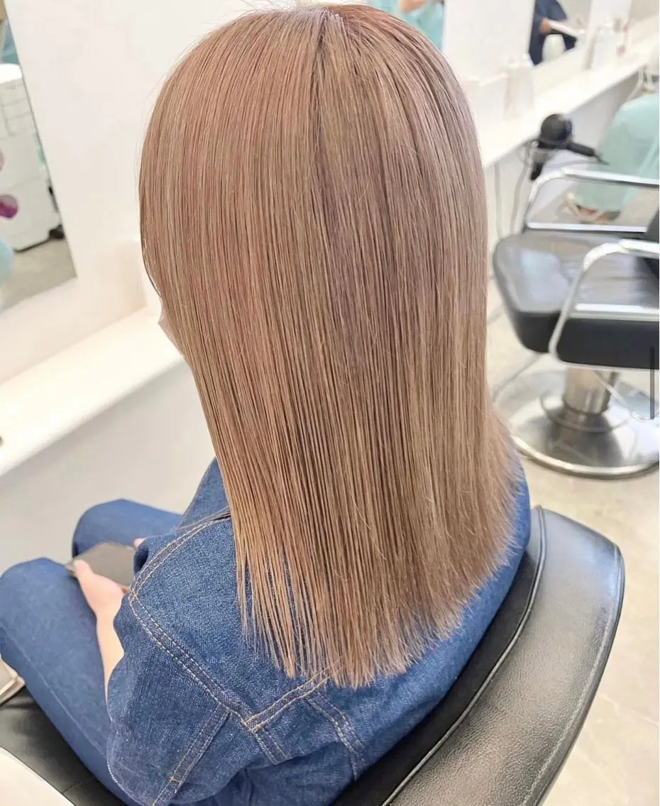 U-24👧🏻🤍【カット✂️】+【髪質改善トリートメント🧴🫧】の写真