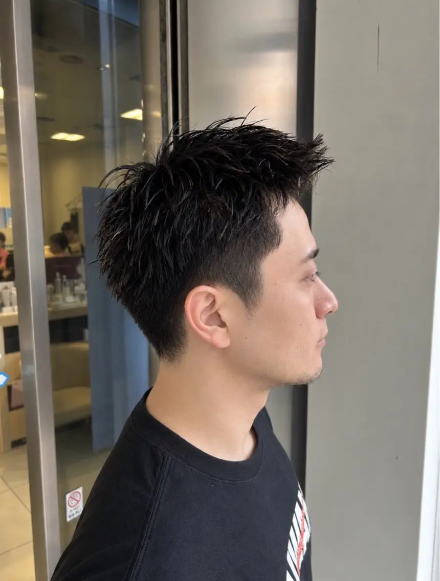 ショート メンズ 刈り上げ ショートヘア カット Men's特化⚡️ モテ髪SYUUのヘアスタイル