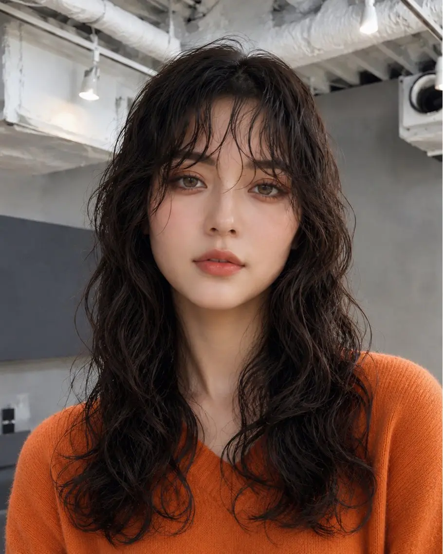 ロング パーマ ブリーチモデル大募集 ♡Manamiのヘアスタイル