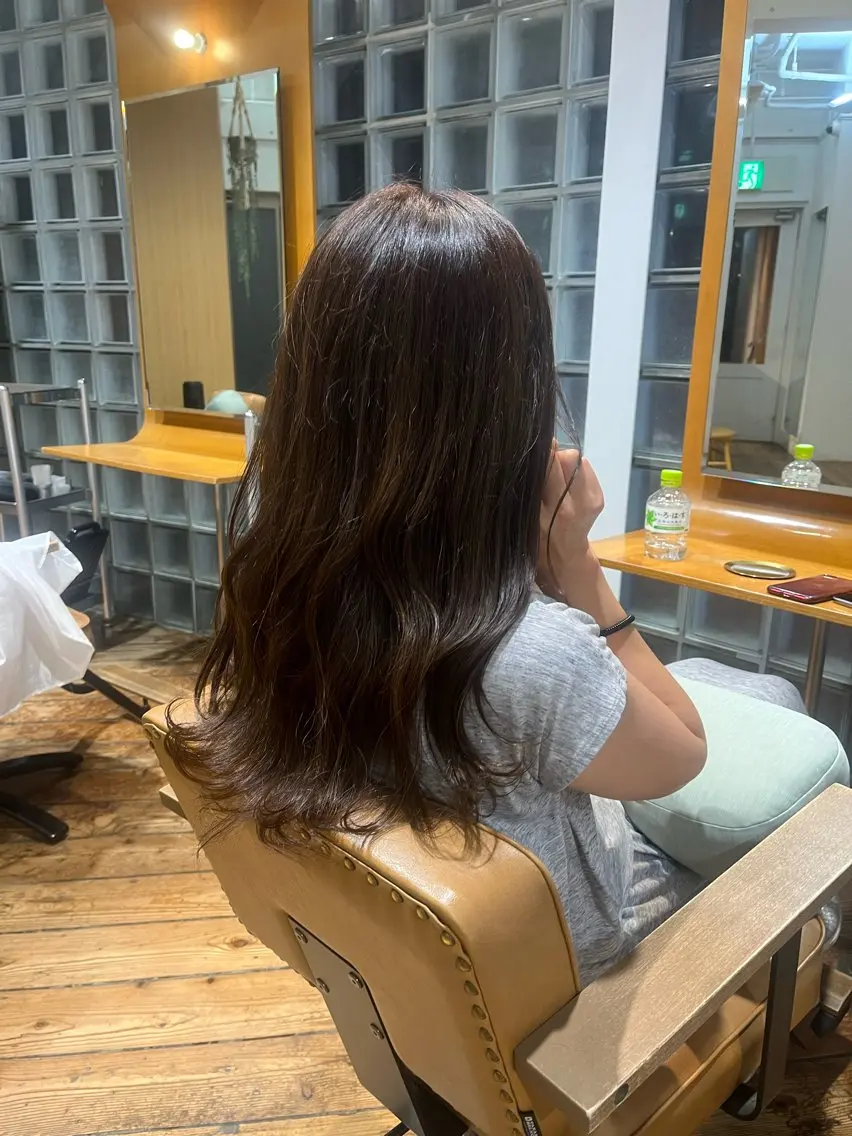 ロング カラー 🫧タカムラ ユカ/ 金沢文庫🫧のヘアスタイル