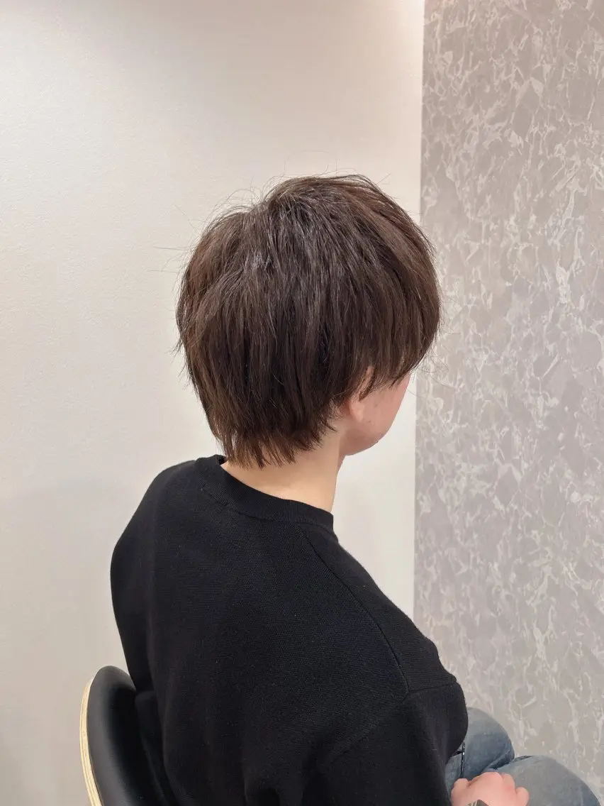 パーマ メンズ カット ヘアカラー 🕊mtm🫧梅田/ 定額制/透明感/艶髪のヘアスタイル