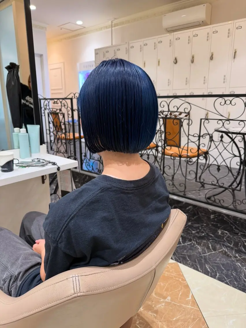 ショート カット ヘアカラー トリートメント 髪質改善カラー/店長 宮内秀峰のヘアスタイル