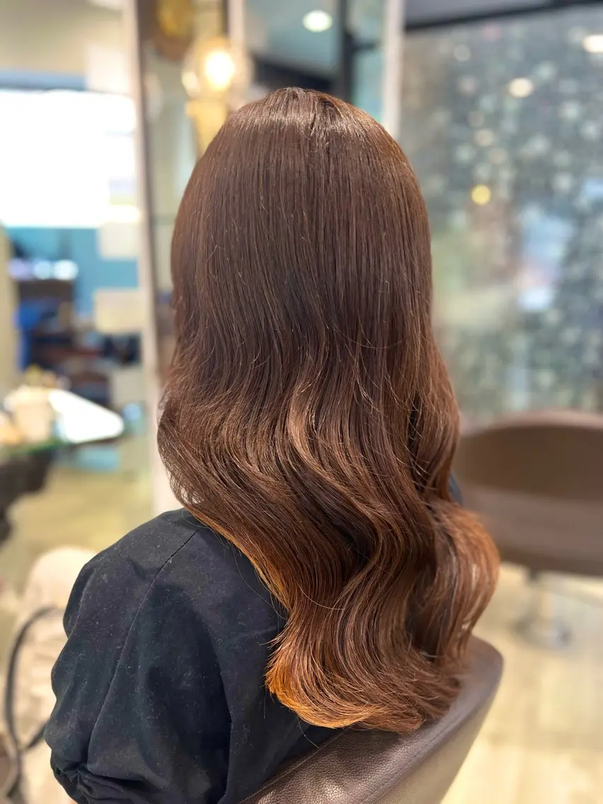 ロング カラー kataoka ryotaのヘアスタイル