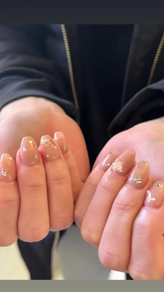 ネイル アートネイル リボン Ihoji Hotaruのネイルデザイン