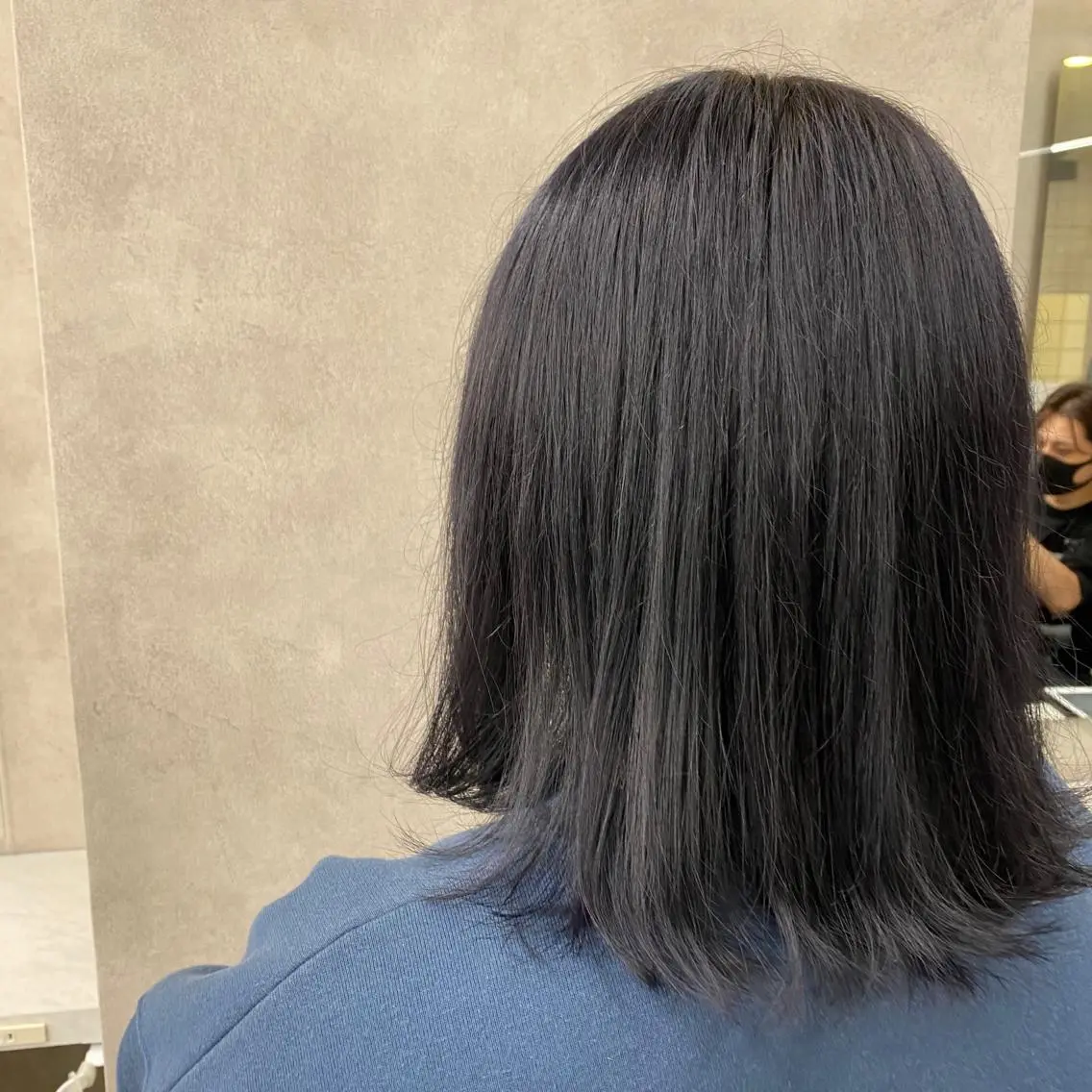 ミディアム ヘアカラー トリートメント ヘッドスパ ヘアセット 韓国風ベージュ🤎 赤みなし🌿横浜🤎のヘアスタイル