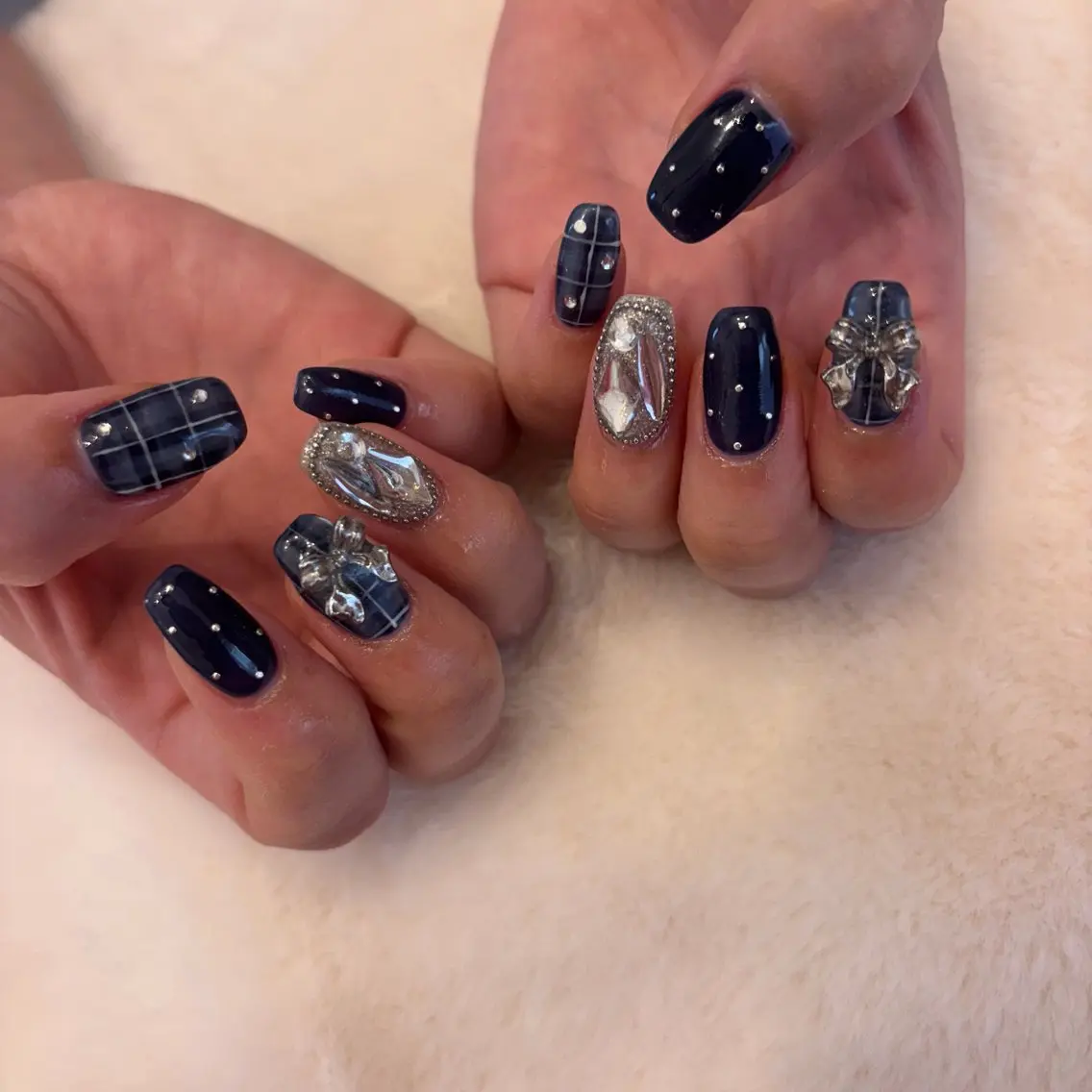 ネイル ハンドネイル Sea  nail by emaのネイルデザイン