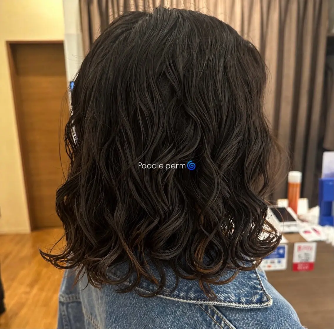 パーマ プードルパーマ パーマ 🧡カットモデル募集 / miyu🧡のヘアスタイル