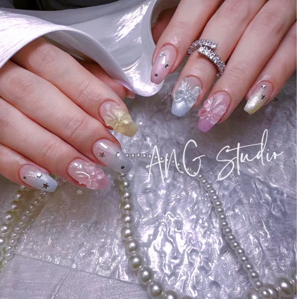 ネイル ハンドネイル ハンドケア ANG Studioのネイルデザイン