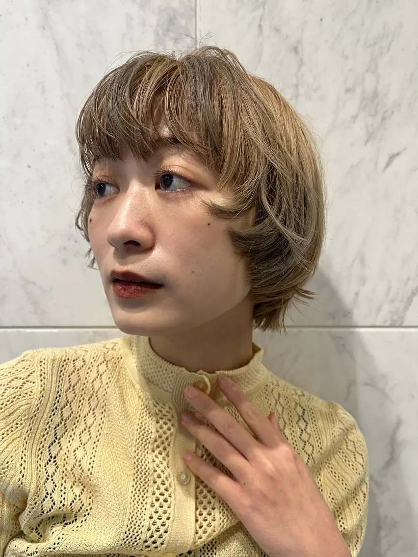 ショート Viot 銀座 樋口 桃佳のヘアスタイル