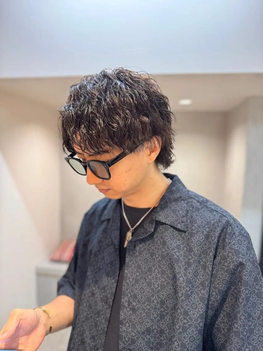 ✨オープン記念✨メンズご新規様限定当日クーポン‼️【カット＋ワンカラー】うる艶トリートメント付き⚡️の写真