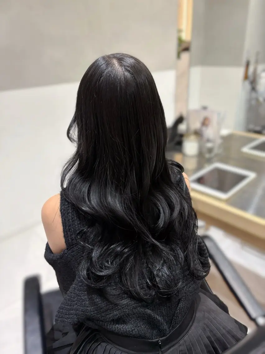 ロング カット Rino🎀/盛れる 顔周りカット🪽✩のヘアスタイル