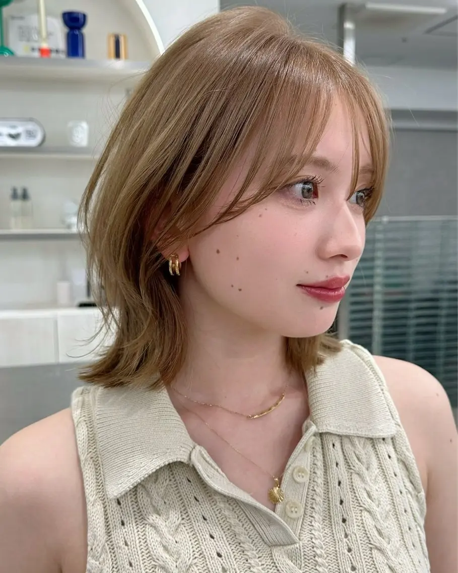 ミディアム カンタ/大阪/ボブ /ショートのヘアスタイル