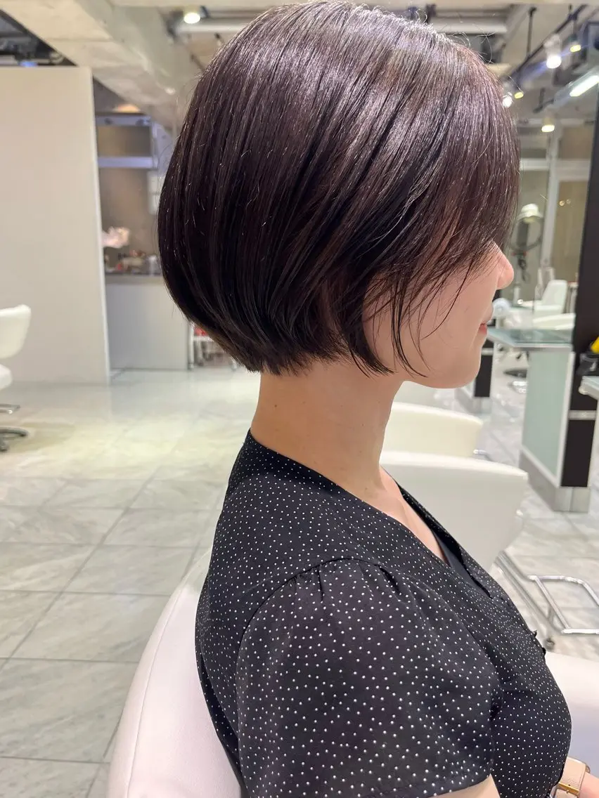 ショート カット kaho.🌿 ショートヘア⭐️のヘアスタイル