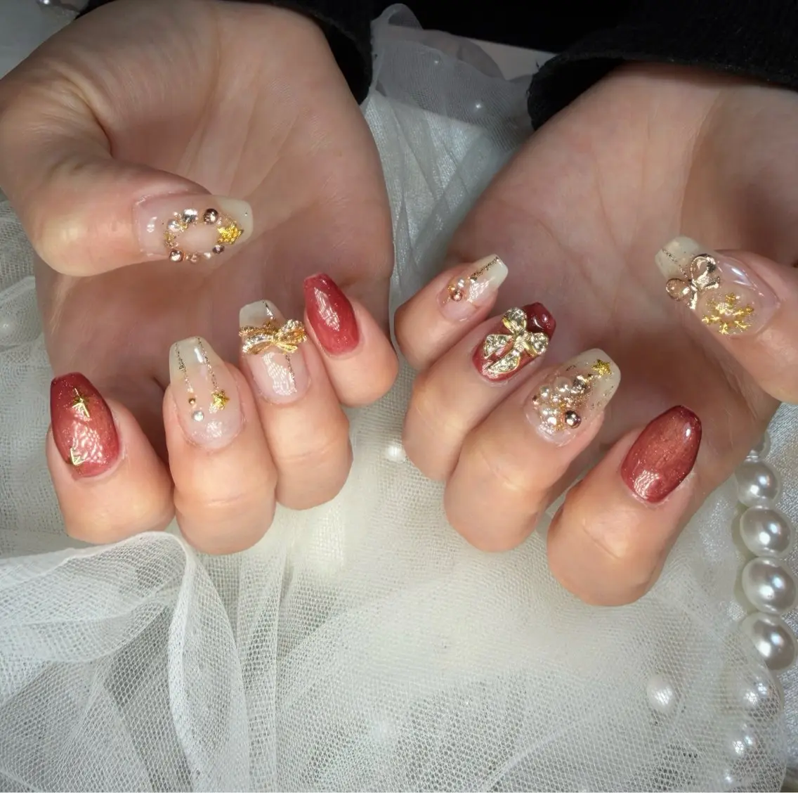 ネイル ハンドネイル リセス 高田馬場💎のネイルデザイン