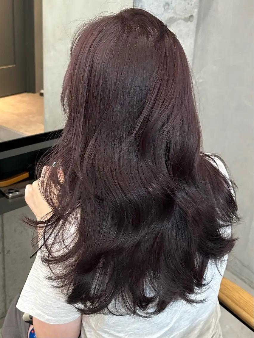セミロング カラー カット ヘアカラー トリートメント yuuna/ ハッシュカット🎀のヘアスタイル