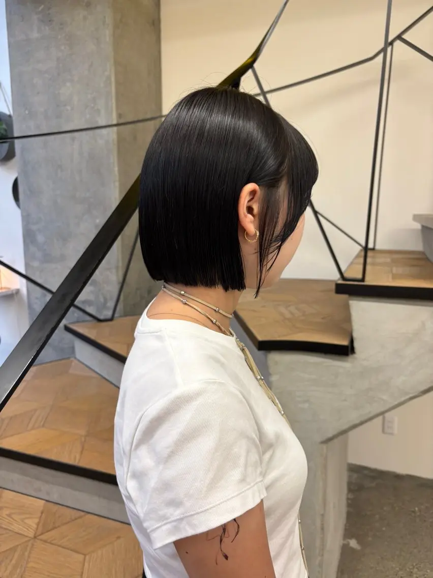 ショート ボブ レイヤーカット募集中 Asukaのヘアスタイル
