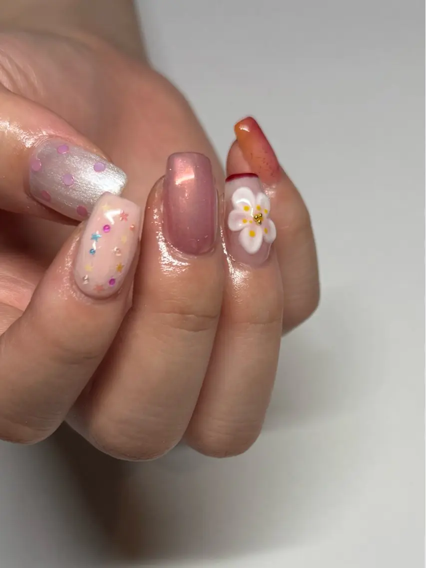 ネイル 持ち込み 濵田 実沙/Manonのネイルデザイン