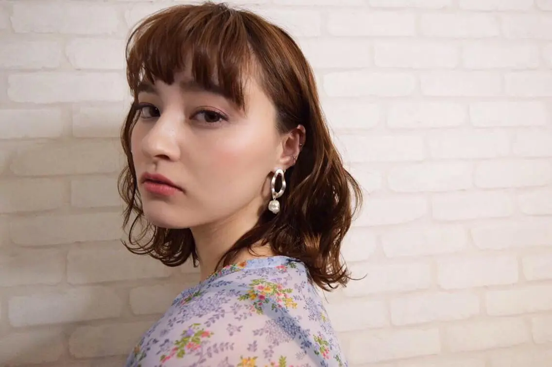 ショート カラー パーマ 大久保寿高✨ なりたい色を叶える✨のヘアスタイル