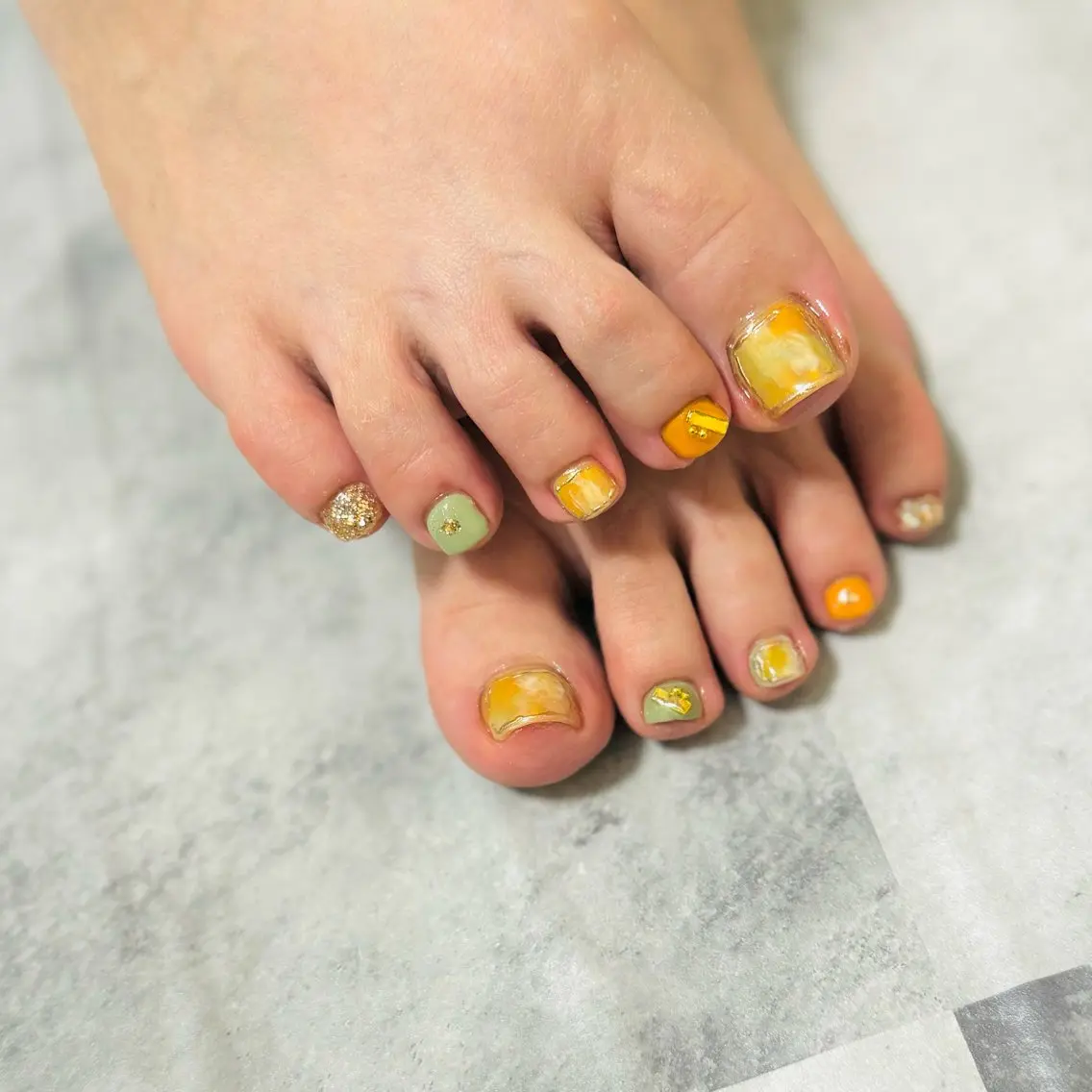 ネイル フットネイル N.plus NaiLのネイルデザイン