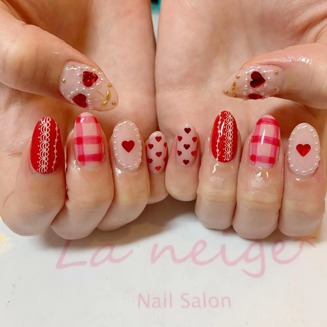 ネイル La neige* yuki 🐩🌙のネイルデザイン