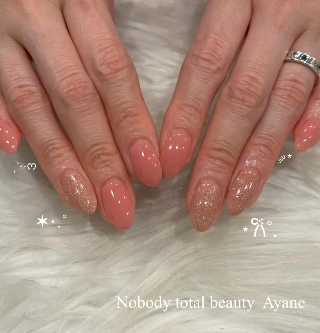 ネイル ハンドネイル Nobody_ Ayaneのネイルデザイン