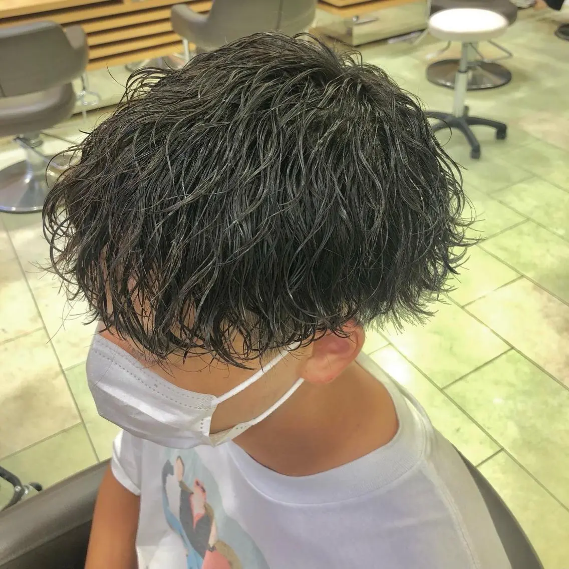 【メンズ限定】カット+波巻きスパイラルの写真