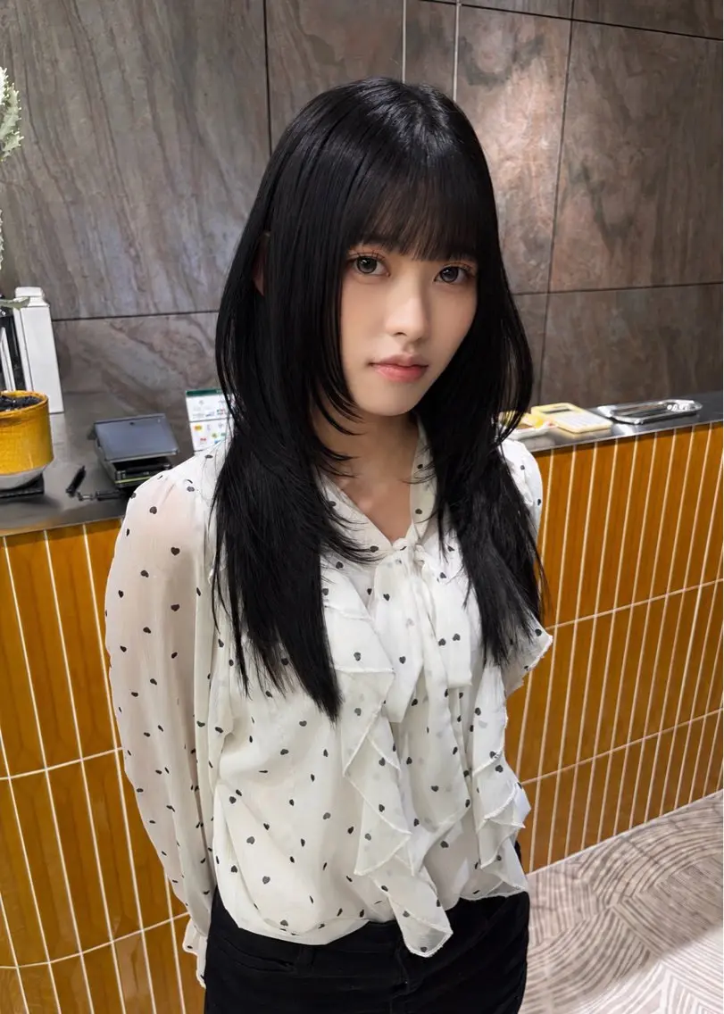 カラー 💖ブリーチ縮毛矯正 髪質改善💖ケンシンのヘアスタイル