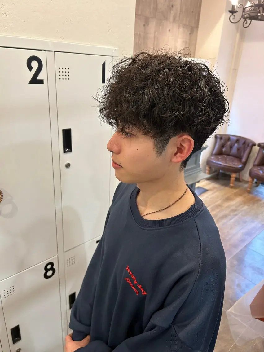 リピーター様☆カット+パーマ✂︎の写真