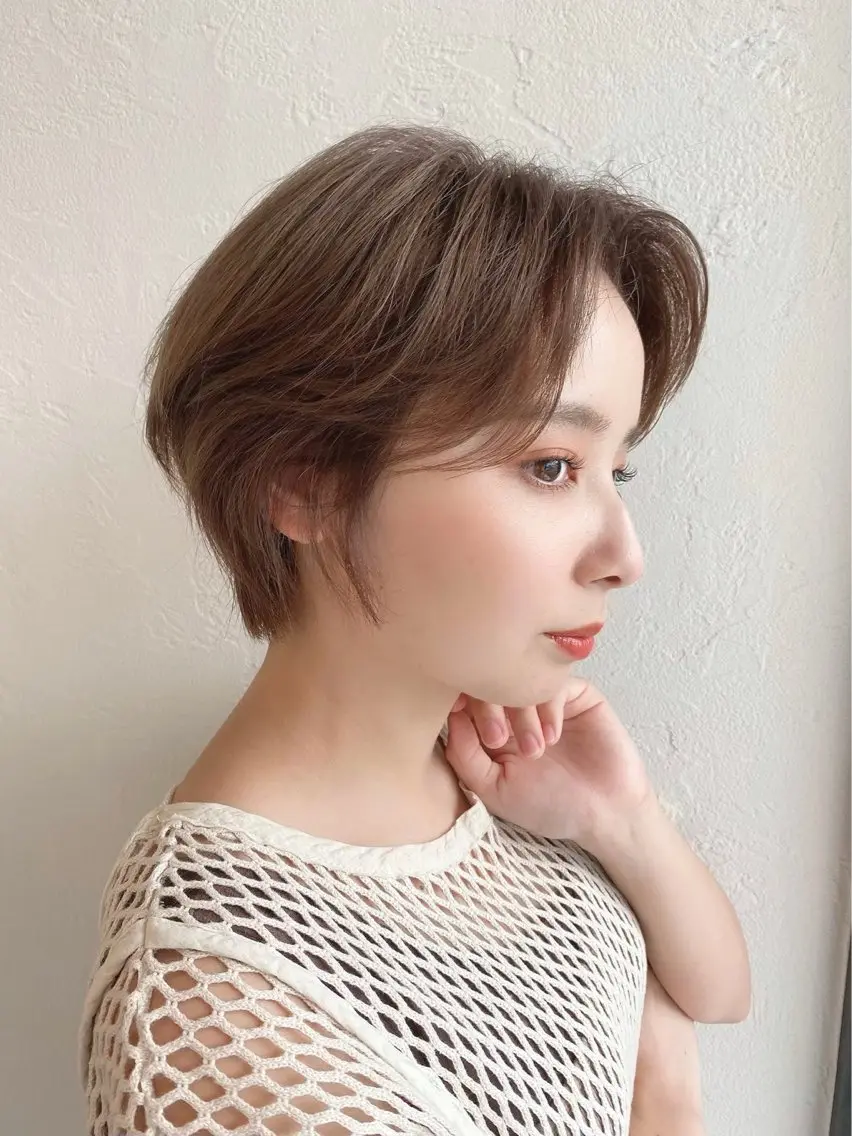 ショート カラー Rihito ｜AsK豊中のヘアスタイル