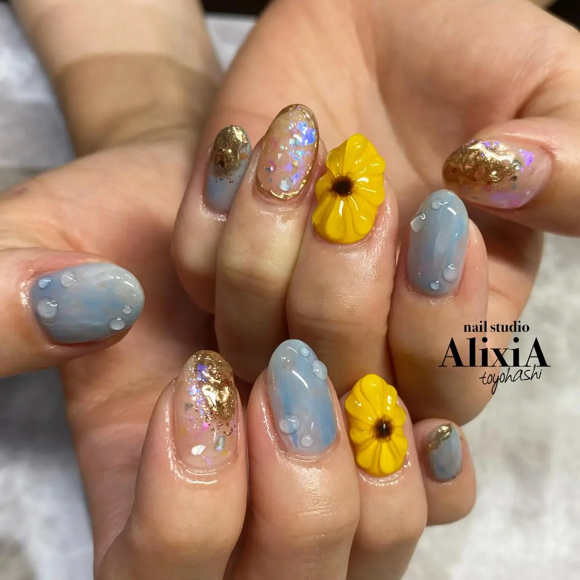 ネイル ハンドネイル AlixiA ゆみのネイルデザイン