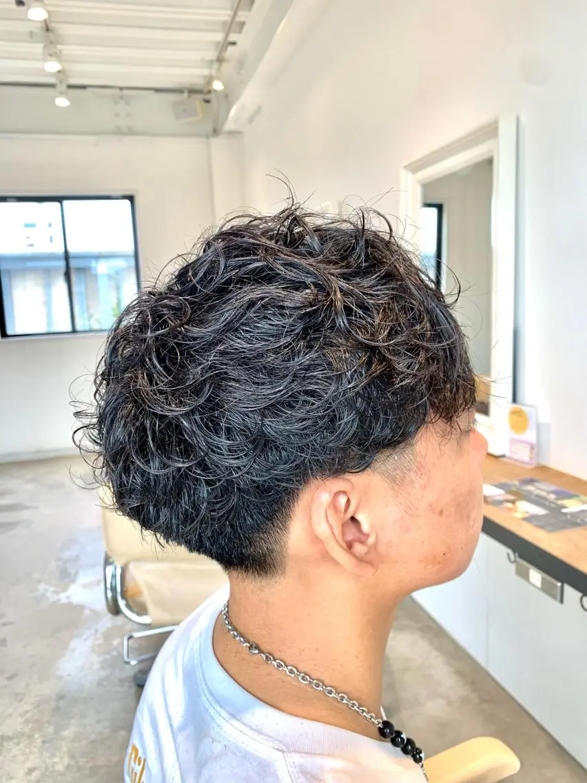 《MEN'Sパーマ》カット＆パーマ       ニュアンスパーマからハードなツイストスパイラルその他の写真