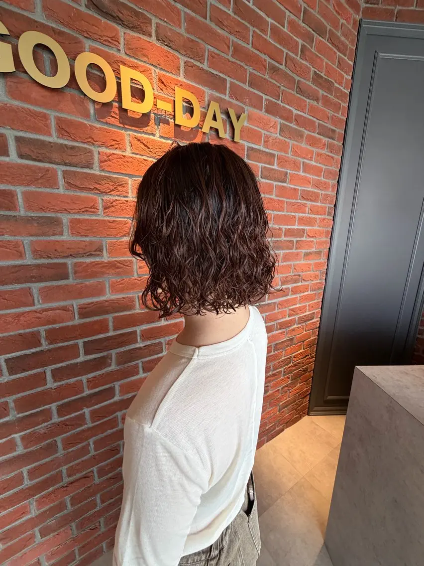 パーマ 武本 佑衣のヘアスタイル