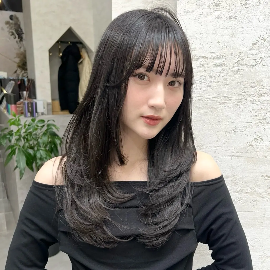 ロング カット ヘッドスパ 髪質改善/エクステ/ レイヤーカットLayのヘアスタイル