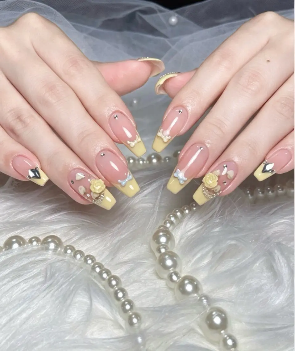 ネイル ジェルネイル 韓国ネイル シンプルネイル 夏ネイル ワンホンネイル NEM nailstudioのネイルデザイン